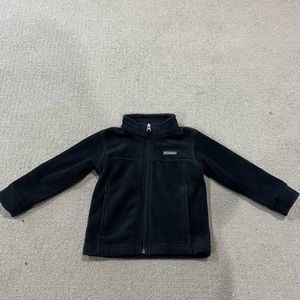 Columbia black fleece jacket